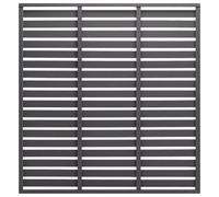 vidaxl Panneau clôture WPC 180x180 cm - Gris