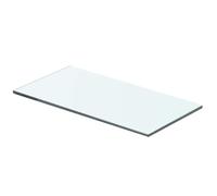 vidaXL Panneau d’étagère Verre Transparent 40 x 15 cm