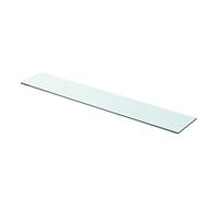 Panneau d?étagère Verre transparent 90 x 15 cm