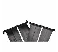 vidaXL Panneau solaire pour chauffage de piscine 80x620 cm PVC Noir – +10°C