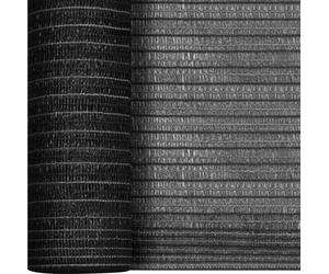 vidaXL Panneau de clôture Anthracite 1,8x50 m HDPE 150 g/m