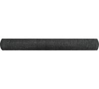 vidaXL Panneau de clôture noir 1,5x25 m HDPE 195 g/m