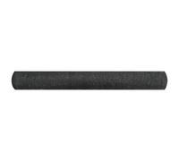 vidaXL Panneau de clôture noir 1,8x25 m HDPE 195 g/m