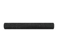 vidaXL Panneau de clôture noir 1,8x50 m HDPE 75 g/m