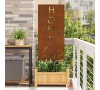 vidaXL Panneau décoratif de jardin Rouillé 50 x 140 cm