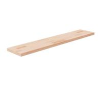 Vidaxl Panneau D'étagère 100x20x2,5 Cm Bois De Chêne Massif Non Traité Multicolore