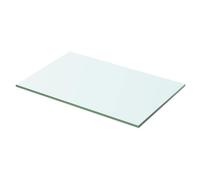 vidaXL Panneau pour Étagère - Verre Transparent 50x25 cm