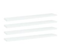 vidaXL Panneaux Bibliothèque 4 pcs Blanc