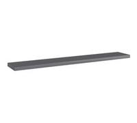 Vidaxl Panneaux Bibliothèque 4 Pcs Gris Brillant 60x10x1,5cm Aggloméré