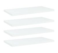 vidaXL Panneaux de Bibliothèque 4 Pièces - Blanc