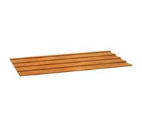 vidaXL Plaques de toit 12 pièces 80 x 44 cm acier corten rouillé