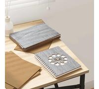 vidaXL Panneaux Décoratifs 50 pcs Sonoma gris 21 x 30 x 0.3 cm