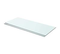 vidaXL Panneaux d'étagère verre - 2 pcs - 70 cm