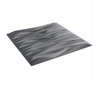 vidaXL Panneaux muraux 48 pcs Gris pierre 50 x 50 cm Mousse XPS 42046083