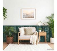 vidaXL : Panneaux muraux, 48 pièces, 50 x 50 cm, vert, en mousse XPS