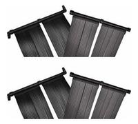 vidaXL Panneaux solaires pour chauffage de piscine 4 pièces 80 x 620 cm