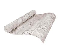 vidaXL Papier peint en pierre 3D Crème 10 x 0,53 m Tissu non tissé, Salon, moderne, revêtement mural texturé, décoration papier peint 3D, finition pierre, style intérieur, esthétique maison