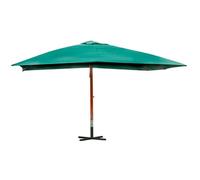 vidaXL Parapluie Melia 300x400 cm vert