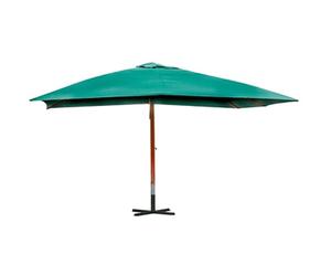 vidaXL Parapluie Melia 300x400 cm vert