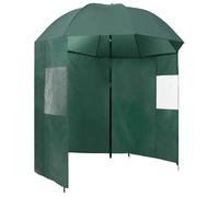 vidaXL Parapluie pêche 220 cm - Vert
