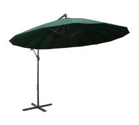 vidaXL Parapluie vert 3 m Mât en aluminium