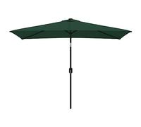 vidaXL Parasol 200 x 300 cm Vert Rectangulaire
