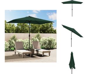 vidaXL Parasol 200 x 300 cm Vert Rectangulaire - Parasols & Protection solaire