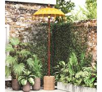 vidaXL Parasol balinais, 125 x 125 x 260 cm