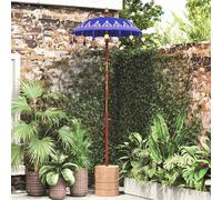 vidaXL Parasol balinais, 125 x 125 x 260 cm