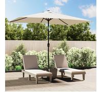 vidaXL Parasol 200x300 cm Blanc sable Rectangulaire