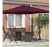 Parasol vidaXL rouge bordeaux 351 x 250 x 260 cm