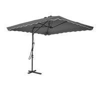 vidaXL Parasol Carré Anthracite