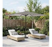 vidaXL, parasol de jardin, 200 x 300 cm, polyester, forme rectangulaire