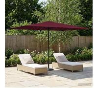 vidaXL, parasol de jardin, 200 x 300 cm, polyester, forme rectangulaire