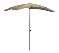 vidaXL Parasol de jardin - 200x130 cm - Taupe