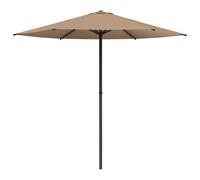 Vidaxl Parasol De Jardin 230 X 230 Cm Polyester Rectangulaire Taupe