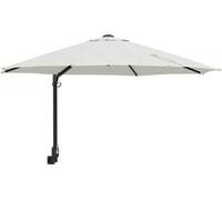vidaXL, parasol de jardin, 248 x 248 x 148 cm, polyester et acier, couleur sable