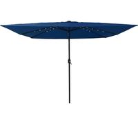 vidaXL, parasol de jardin, 295 x 295 x 245 cm, polyester et acier