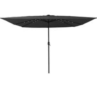 vidaXL Parasol de jardin anthracite 295 x 295 x 245 cm