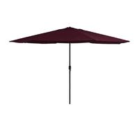 Parasol de Jardin avec Mât en Métal, Pare-soleil de Patio, Abri de Soleil, Parasol de Terrasse Arrière-cour 47382