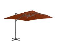 VIDAXL Parasol de jardin 3x3 m - Terre cuite