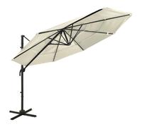 vidaXL Parasol de jardin à 4 niveaux - Sable