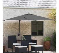 vidaXL Parasol de jardin anthracite 248,5 x 247,5 x 160 cm