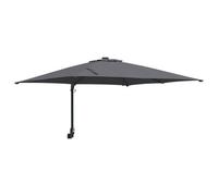 Vidaxl Parasol De Jardin Anthracite 248.5 X 247.5 X 160 Cm Tissu