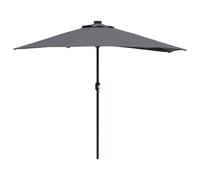 Vidaxl Parasol De Jardin Anthracite 294 X 150 X 224 Cm Tissu