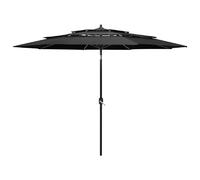 vidaXL Parasol de jardin Anthracite 300 cm