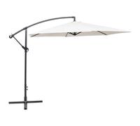 vidaXL Parasol de Jardin - Blanc Sable
