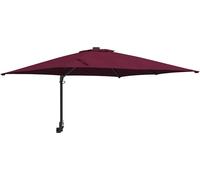 vidaXL Parasol de jardin rouge bordeaux 248,5 x 247,5 x 160 cm