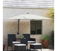 vidaXL Parasol de jardin Sable 248,5 x 247,5 x 160 cm