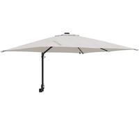 vidaXL Parasol de jardin sable 248,5 x 247,5 x 160 cm